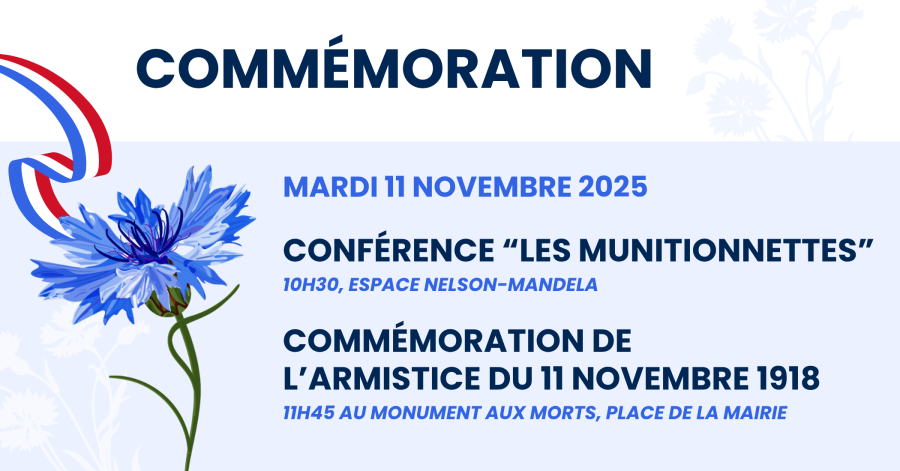 Commemoration 11 novembre - visuel ceremonie site internet