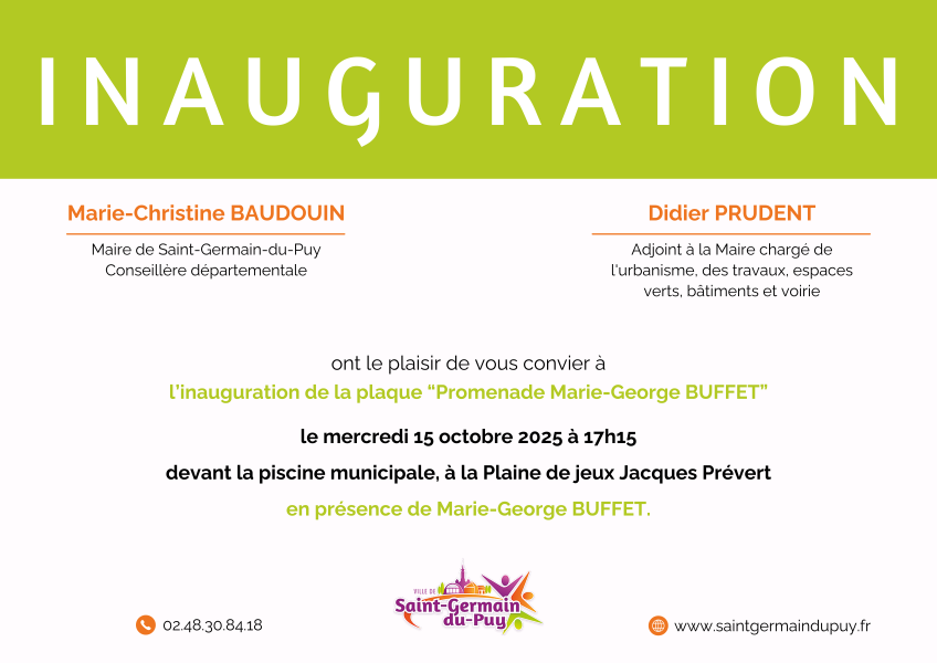 Visuel Digital - Inauguration MG BUFFET